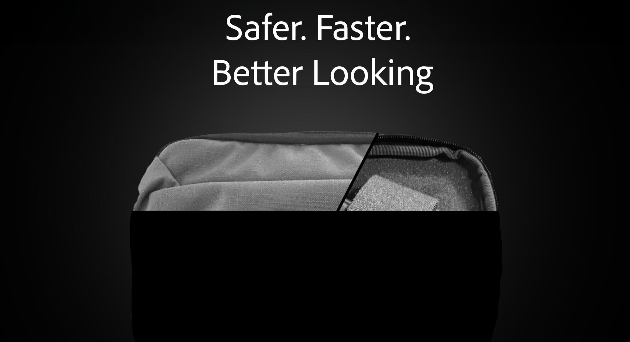 Teaser photo for the launch of the Shook concealed carry sling bag
